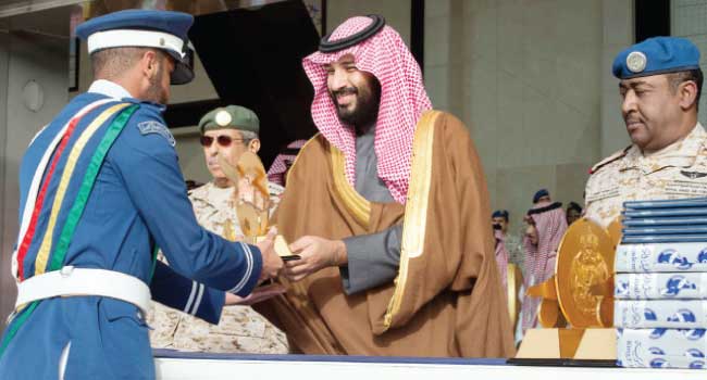الأمير محمد بن سلمان رعي